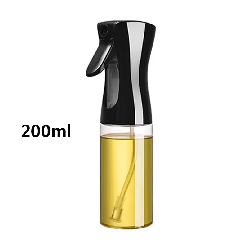 Portable Oil Sprayer Dispenser Bottle 200/300/500ml Food Grade Olive Oil Mister for Cooking BBQ Baking Air Fryer Kitchen Tool