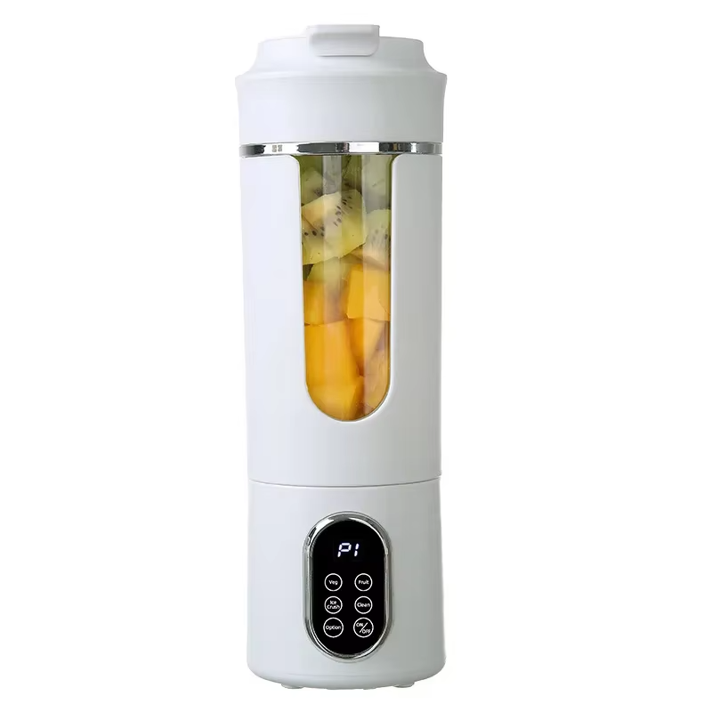HOMEFISH Portable Rechargeable Juice Blender Cup Multi Functional Mini Fresh Juice Maker Wireless USB Charging Compact Smoothie