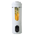 HOMEFISH Portable Rechargeable Juice Blender Cup Multi Functional Mini Fresh Juice Maker Wireless USB Charging Compact Smoothie