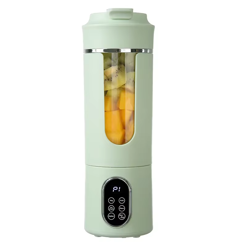 HOMEFISH Portable Rechargeable Juice Blender Cup Multi Functional Mini Fresh Juice Maker Wireless USB Charging Compact Smoothie