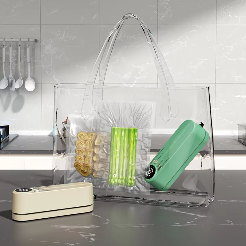 Charging Mini Wireless Fully Automatic Vacuum Sealing Machine Household Small Portable Food Packaging Plastic Sealing Machine